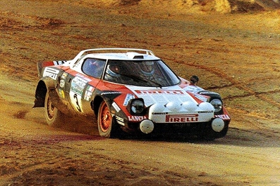 Markku Alén - Ilkka Kivimäki
27º Lombard RAC Rally 1978. Lancia Stratos HF (TO L64137). Abandonó por la caja de cambio en SS39 Twiglees de 17,70 Km.

Del 19 al 23 de Noviembre, Birmingham, Inglaterra.
Superficie: tierra.

El Rally tenia un total de 3160 km de los que 715.37 km divididos en 76 tramos eran especiales.

Se inscribieron 175 equipos, tomaron la salida 168, finalizaron 61.@
Palabras clave: Markku_Alen;Lancia;Stratos;Gran_Bretaña;1978;RAC_Rally;Inglaterra
