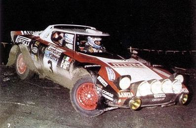 Markku Alén - Ilkka Kivimäki
27º Lombard RAC Rally 1978. Lancia Stratos HF (TO L64137). Abandonó por la caja de cambio en SS39 Twiglees de 17,70 Km.

Del 19 al 23 de Noviembre, Birmingham, Inglaterra.
Superficie: tierra.

El Rally tenia un total de 3160 km de los que 715.37 km divididos en 76 tramos eran especiales.

Se inscribieron 175 equipos, tomaron la salida 168, finalizaron 61.@
Palabras clave: Markku_Alen;Lancia;Stratos;Gran_Bretaña;1978;RAC_Rally;Inglaterra