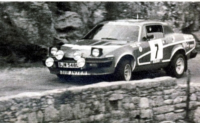 Jean-Luc Therier - Michel Vial
22º Tour de Corse 1978. Triumph TR7 V8 (SJW 548S). Abandonó por la caja de cambios en SS2 Calvi - Le Fango de 31.00 Km.

Del 4 al 5 de Noviembre, Ajaccio, Francia.
Superficie: asfalto.

El Rally tenia un total de 1166 km de los que 533 km divididos en 10 tramos, eran especiales.

En esta edición hab­ian 4 tramos de casi 100 Km
SS3 Le Fango - St Sauveur de 85.80 Km
SS5 Moca - Abbazia de 99 Km
SS8 St Antoine - Pont St Lauren de 97.60 Km
SS9 Ponte Nuovo - Pianiccia de 88.20 Km

Tomaron la salida 116 equipos, finalizaron 37.
@
Palabras clave: ;Triumph;TR7;Corse;Corcega;1978