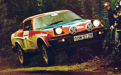 John Buffum - Doug Shepherd
5º Critérium Molson du Québec 1978. Triumph TR7 V8 (OOM 51 2R). Excluí­do al finalizar el Rally por no llevar el casco puesto en SS14 Corbeau 2 de 116.80 km.

Del 13 al 17 de Septiembre, Montreal, Quebec, Canadá.
Superficie: tierra - asfalto.

El Rally tenia un total de 1427.85 Km de los que 533.70 Km divididos en 14 tramos eran especiales.

Se inscribieron 61 equipos, tomaron la salida 58, finalizaron 24.@
Palabras clave: ;Triumph;TR7;Quebec;Canada;1978;