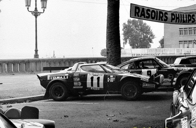 Adartico Vudafieri - Bruno Scabini
22º Tour de Corse 1978. Lancia Stratos HF. Abandonó por accidente en SS2 Calvi - Le Fango de 31.00 km

Del 4 al 5 de Noviembre, Ajaccio, Francia.
Superficie: asfalto.

El Rally tenia un total de 1166 km de los que 533 km divididos en 10 tramos, eran especiales.

En esta edición hab­ian 4 tramos de casi 100 Km
SS3 Le Fango - St Sauveur de 85.80 Km
SS5 Moca - Abbazia de 99 Km
SS8 St Antoine - Pont St Lauren de 97.60 Km
SS9 Ponte Nuovo - Pianiccia de 88.20 Km

Tomaron la salida 116 equipos, finalizaron 37.
@
Palabras clave: ;Lancia;Stratos;Corse;Corcega;1978