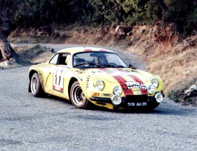 Murati - Jacques Filippi
22º Tour de Corse 1978. Alpine-Renault A110 (519 AH 2B). Abandonó, desconocemos el motivo.

Del 4 al 5 de Noviembre, Ajaccio, Francia.
Superficie: asfalto.

El Rally tenia un total de 1166 km de los que 533 km divididos en 10 tramos, eran especiales.

En esta edición hab­ian 4 tramos de casi 100 Km
SS3 Le Fango - St Sauveur de 85.80 Km
SS5 Moca - Abbazia de 99 Km
SS8 St Antoine - Pont St Lauren de 97.60 Km
SS9 Ponte Nuovo - Pianiccia de 88.20 Km

Tomaron la salida 116 equipos, finalizaron 37.
@
Palabras clave: Renault;Alpine;Corse;Corcega;1978
