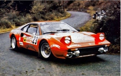 Raffaele (Lele) Pinto - Fabio Penariol
20º Rallye Sanremo 1978. Ferrari 308 GTB (PD 499594). Abandonó por el distribuidor en SS18 Apricale de 62.50 Km.

Del 3 al 7 de Octubre, Sanremo, Liguria, Imperia, Italia.
Superficie: asfalto.

El Rally tenia un total de 1663.80 km de los que 893.80 km divididos en 56 tramos eran especiales, (1 fue cancelado, SS25 Santuario 1 de 7.30 km).

Se inscribieron 135 equipos, tomaron la salida 122, finalizaron 56.@
Palabras clave: Raffaele_Pinto;Ferrari;GTB;Sanremo;1978