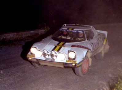 Attilio Bettega - Gianni Vacchetto
11º Rallye dell'Isola d'Elba 1978. Lancia Stratos HF (CA 288300). Abandonó.

Del 4 al 6 de Mayo, Portoferraio, Toscana, Livorno, Italia.
Superficie: asfalto.

El Rallye constaba de 2 etapas y 38 tramos especiales.
Desconocemos cuantos kilómetros tenía tanto totales como cronometrados.

Tomaron la salida 149 equipos, finalizaron 51.@
Palabras clave: ;Lancia;Stratos;Elba;1978