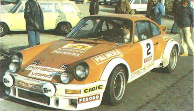 Marc Etchebers - Marie-Christine Etchebers-Rives
21º Rallye 2000 Viratges 1979. Porsche 911 Carrera. Clasificado 1º.

Del 2 al 4 de Noviembre, Manresa, Barcelona, Catalunya, España.
Superficie: asfalto.

El Rally tenía 164.80 km cronometrados.

Tomaron la salida 84 equipos, desconocemos cuantos consiguieron acabar.@
Palabras clave: Marc_Etchebers;2000_Viratges;Porsche;1979