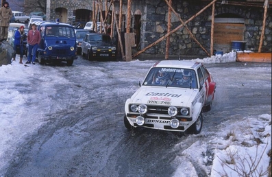 Björn Waldegard - Hans Thorszelius
47º Rallye Automobile de Monte-Carlo 1979. Ford Escort RS 1800 MKII (VHK 74S). Clasificado 2º.

Del 20 al 26 de Enero, Monte-Carlo.
Superficie: asfalto - nieve - hielo.
El Rally tenia un total de 2554.00 km de los que 619.00 km divididos en 30 tramos eran especiales (1 de ellos fue cancelado SS13 St Barthelemy de 19 Km).

Se inscribieron 255 equipos, tomaron la salida 233, finalizaron 84.@ 
Palabras clave: ;Hans_Thorszelius;Ford;Escort;MKII;MKII;Montecarlo;1979