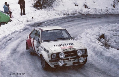 Björn Waldegard - Hans Thorszelius
47º Rallye Automobile de Monte-Carlo 1979. Ford Escort RS 1800 MKII (VHK 74S). Clasificado 2º.

Del 20 al 26 de Enero, Monte-Carlo.
Superficie: asfalto - nieve - hielo.
El Rally tenia un total de 2554.00 km de los que 619.00 km divididos en 30 tramos eran especiales (1 de ellos fue cancelado SS13 St Barthelemy de 19 Km).

Se inscribieron 255 equipos, tomaron la salida 233, finalizaron 84.@
Palabras clave: ;Hans_Thorszelius;Ford;Escort;MKII;MKII;Montecarlo;1979;nieve