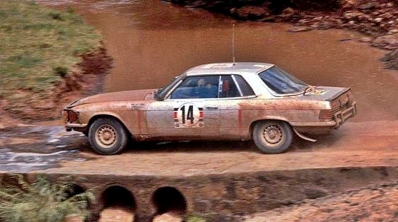 Hannu Mikkola - Arne Hertz
27º Safari Rally 1979. Mercedes 450 SLC 5.0 (SD-P 1909). Clasificado 2º.

Del 12 al 16 de Abril, Nairobi, Nairobi, Kenya, África.
Superficie: tierra.

El Rally tenia un total de 5027.46 km con 82 controles horarios.

Tomaron la salida 66 equipos, finalizaron 21.@
Palabras clave: ;Mercedes;Safari;1979