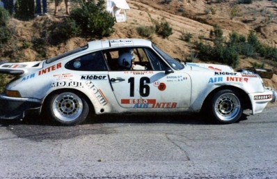 Pierre-Louis Moreau - Patrice Baron
23º Tour de Corse 1979. Porsche 911 SC (101 BB 2B). Clasificado 3º.

Del 2 al 4 de Noviembre, Ajaccio, Córcega, Francia.
Superficie: asfalto.

El Rally tenia un total de 2040.00 km de los que 1128.90 km divididos en 22 tramos eran especiales.

Se inscribieron 125 equipos, tomaron la salida 112, finalizaron 14.@
Palabras clave: Porsche;Corse;Corcega;1979