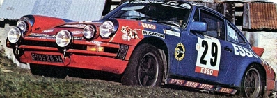 Alain Coppier - Josepha Laloz
23º Tour de Corse 1979. Porsche 911 SC (6905 RQ 34). Clasificado 4º.

Del 2 al 4 de Noviembre, Ajaccio, Córcega, Francia.
Superficie: asfalto.
El Rally tenia un total de 2040.00 km de los que 1128.90 km divididos en 22 tramos eran especiales.
Se inscribieron 125 equipos, tomaron la salida 112, finalizaron 14.@
Palabras clave: ;Porsche;Corse;Corcega;1979