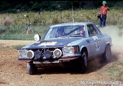 Bjorn Waldegard - Hans Thorszelius
27º Safari Rally 1979. Mercedes-Benz 450 SLC (S-DP 1910). Clasificado 6º.

Del 12 al 16 de Abril, Nairobi, Kenya, África.
Superficie: tierra.

El Rally tenia un total de 5027.46 km con 82 controles horarios.

Tomaron la salida 66 equipos, finalizaron 21.

COPYRIGHT McKlein Photography
@
Palabras clave: ;Safari;Mercedes_Benz;SLC;1979