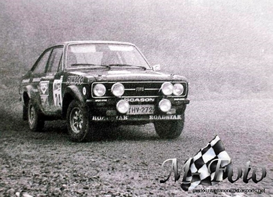 Lasse Lampi - Pentti Kuukkala
29º Jyväskylän Suurajot - Rally de los 1000 Lagos 1979. Ford Escort RS 1800 MkII (THV 272). Clasificado 6º.

Del 24 al 28 de Agosto, Jyväskylä, Finlandia.
Superficie: tierra.

El Rally tenia un total de 1448.50 km de los que 423.50 km divididos en 45 tramos eran especiales (2 de ellas fueron canceladas SS20 y SS29).

Se inscribieron 133, tomaron la salida 128, finalizaron 74.@
Palabras clave: ;Ford;Escort;MKII;MKII;Finlandia;1979