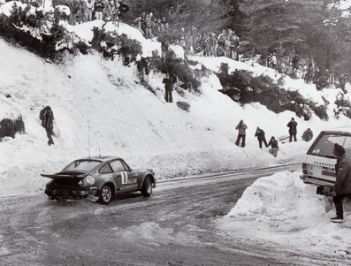 Jean-Pierre Nicolas - Jean Todt
47º Rallye Automobile de Monte-Carlo 1979. Porsche 911 Carrera RS 3.0 (5336 RM 34). Clasificado 6º.

Del 20 al 26 de Enero, Monte-Carlo.
Superficie: asfalto - nieve - hielo.

El Rally tenia un total de 2554.00 km de los que 619.00 km divididos en 30 tramos eran especiales (1 de ellos fue cancelado SS13 St Barthelemy de 19 Km).

Se inscribieron 255 equipos, tomaron la salida 233, finalizaron 84.@
Palabras clave: ;Jean_Todt;Porsche;Montecarlo;1979;nieve