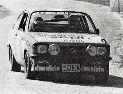 José L. Sallent - Jordi Puvill
27º Rallye de España RACE 1979. Opel Kadett GT/E Gr.1 (R.A.C.C.). Clasificado 7º.@
Palabras clave: Opel;Kadett;GT/E;España;Race;1979