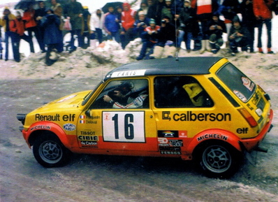 Guy Fréquelin - Jacques Delaval
47º Rallye Automobile de Monte-Carlo 1979. Renault 5 Alpine (2528 JR 76). Clasificado 8º.

Del 20 al 26 de Enero, Monte-Carlo.
Superficie: asfalto - nieve - hielo.

El Rally tenia un total de 2554.00 km de los que 619.00 km divididos en 30 tramos eran especiales (1 de ellos fue cancelado SS13 St Barthelemy de 19 Km).

Se inscribieron 255 equipos, tomaron la salida 233, finalizaron 84.@
Palabras clave: ;Renault;Alpine;Montecarlo;1979;nieve