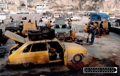 Asistencia en el 47º Rallye Automobile Monte-Carlo de 1979
En los 11# Renault 5 Alpine (5238 JV 76) de Jean Ragnotti - Jean-Marc Andrie, clasificado 11º.

16# (2528 JR 76) Guy Fréquelin - Jacques Delaval, clasificado 8º.

28# (6344 HC 92) Bruno Saby - Michel Guegan, clasificado 94º.

Del 20 al 26 de Enero, Monte-Carlo.
Superficie: asfalto - nieve - hielo.

El Rally tenia un total de 2554.00 km de los que 619.00 km divididos en 30 tramos eran especiales (1 de ellos fue cancelado SS13 St Barthelemy de 19 Km).

Se inscribieron 255 equipos, tomaron la salida 233, finalizaron 84.@
Palabras clave: ;Renault;R5;Alpine;Montecarlo;1979;Asistencias