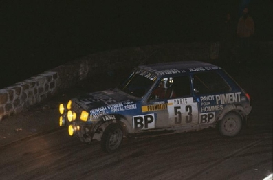 Jacques Panciatici - Andrée Tabet
47º Rallye Automobile de Monte-Carlo 1979. Renault 5 Alpine (5582 HM 13). Clasificado 18º.

Del 20 al 26 de Enero, Monte-Carlo.
Superficie: asfalto - nieve.

El Rally tenia un total de 4840 km de los que 619 km divididos en 30 tramos, eran especiales (1 de ellos fue cancelado SS13 St Barthelemy de 19 Km).

Se inscribieron 255 equipos, tomaron la salida 233, finalizaron 84.@
Palabras clave: Renault;Alpine;Montecarlo;1979