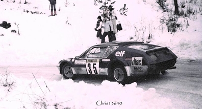 Olivier Lamirault - Jean-François Fauchille
47º Rallye Automobile de Monte-Carlo 1979. Alpine-Renault A310 V6 (3621 QK 28). Clasificado 24º.

Del 20 al 26 de Enero, Monte-Carlo.
Superficie: asfalto - nieve.

El Rally tenia un total de 4840 km de los que 619 km divididos en 30 tramos, eran especiales (1 de ellos fue cancelado SS13 St Barthelemy de 19 Km).

Se inscribieron 255 equipos, tomaron la salida 233, finalizaron 84.@
Palabras clave: ;Alpine;Renault;Montecarlo;1979;nieve