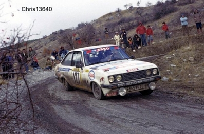 Patrick Jurain - B. Demange
47º Rallye Automobile de Monte-Carlo 1979. Ford Escort RS 2000 MKII (6869 RK 25). Clasificado 37º.

Del 20 al 26 de Enero, Monte-Carlo.
Superficie: asfalto - nieve.

El Rally tenia un total de 4840 km de los que 619 km divididos en 30 tramos, eran especiales (1 de ellos fue cancelado SS13 St Barthelemy de 19 Km).

Se inscribieron 255 equipos, tomaron la salida 233, finalizaron 84.@
Palabras clave: Ford;Escort;Montecarlo;1979