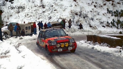 J. Belliard - B. Laquemanne
47º Rallye Automobile de Monte-Carlo 1979. Renault 5 Alpine. Clasificado 40º.

Del 20 al 26 de Enero, Monte-Carlo.
Superficie: asfalto - nieve.

El Rally tenia un total de 4840 km de los que 619 km divididos en 30 tramos, eran especiales (1 de ellos fue cancelado SS13 St Barthelemy de 19 Km).

Se inscribieron 255 equipos, tomaron la salida 233, finalizaron 84.@
Palabras clave: Renault;Alpine;Montecarlo;1979;nieve