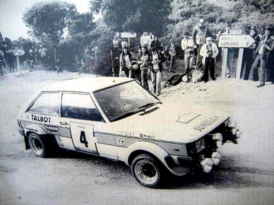 Jean-Pierre Nicolas - Jean Todt
23º Tour de Corse 1979. Talbot Sunbeam Lotus (290 CMM 75). Abandonó por accidente en SS2 Pisciatello - Stillicione de 31.40 Km.

Del 2 al 4 de Noviembre, Ajaccio, Córcega, Francia.
Superficie: asfalto.

El Rally tenia un total de 2040.00 km de los que 1129.00 km divididos en 22 tramos, eran especiales.

Se inscribieron 125 equipos, tomaron la salida 112, finalizaron 14.@
Palabras clave: ;Jean_Todt;Talbot;Sunbeam;Lotus;Corse;Corcega;1979