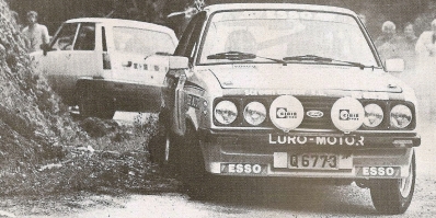 Alain Beauchef - Daniel Brichot
23º Tour de Corse 1979. Ford Escort RS 2000 MKII (Q6773). Abandonó sin combustible en SS2 Pisciatello - Stillicione de 31,40 Km.

Del 2 al 4 de Noviembre, Ajaccio, Córcega, Francia.
Superficie: asfalto.

El Rally tenia un total de 2040.00 km de los que 1128.90 km divididos en 22 tramos eran especiales.

Se inscribieron 125 equipos, tomaron la salida 112, finalizaron 14.@
Palabras clave: Ford;Escort;Corse;Corcega;1979