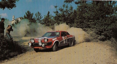 Per Eklund - Hans Sylvan
21º Rallye Sanremo 1979. Triumph TR 7 V8 (KJO 414V). Abandonó por motor en SS51 Petrella.

Del 1 al 7 de Octubre, Sanremo, Imperia, Liguria, Italia.
Superficie: asfalto - tierra.

El Rally tenia un total de 2941.00 km de los que 962.00 km divididos en 74 tramos eran especiales.

Se inscribieron 72 equipos, tomaron la salida 67, finalizaron 26.@
Palabras clave: ;Triumph;Sanremo;1979