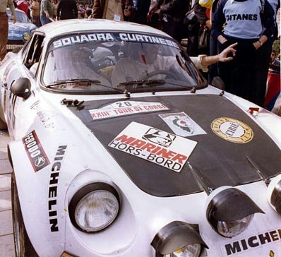 Ange-Marie Venturini - Dominique Simonini
23º Tour de Corse 1979. Alpine-Renault A110 (31 GE 20). Abandonó, desconocemos el motivo y en que especial.

Del 2 al 4 de Noviembre, Ajaccio, Córcega, Francia.
Superficie: asfalto.

El Rally tenia un total de 2040.00 km de los que 1128.90 km divididos en 22 tramos eran especiales.

Se inscribieron 125 equipos, tomaron la salida 112, finalizaron 14.@
Palabras clave: Renault;Alpine;Corse;Corcega;1979;Parque_Cerrado