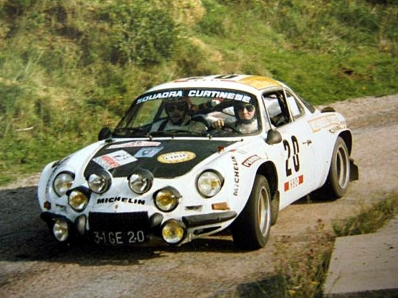 Ange-Marie Venturini - Dominique Simonini 
23º Tour de Corse 1979. Alpine-Renault A110 (31 GE 20). Abandonó, desconocemos el motivo y en que especial.

Del 2 al 4 de Noviembre, Ajaccio, Córcega, Francia.
Superficie: asfalto.

El Rally tenia un total de 2040.00 km de los que 1128.90 km divididos en 22 tramos eran especiales.

Se inscribieron 125 equipos, tomaron la salida 112, finalizaron 14.@
Palabras clave: Renault;Alpine;Corse;Corcega;1979