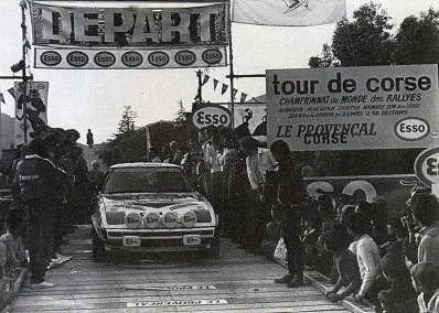 Nagashima - Tsutomu Okanami
23º Tour de Corse 1979. Mazda RX-7. Abandonó, desconocemos el motivo y en que especial.

Del 2 al 4 de Noviembre, Ajaccio, Córcega, Francia.
Superficie: asfalto.

El Rally tenia un total de 2040.00 km de los que 1128.90 km divididos en 22 tramos eran especiales.

Se inscribieron 125 equipos, tomaron la salida 112, finalizaron 14.@
Palabras clave: Mazda;RX-7;Corse;Corcega;1979;Parque_Cerrado