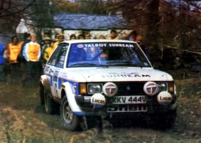 Henri Toivonen - Paul White
29º Lombard Rac Rally 1980. Talbot Lotus Sunbeam (KKV 444V). Clasificado 1º.

Henri tenía 24 años.
Esta victoria supuso entre otras cosas ser el piloto mas joven en ganar una prueba del Mundial de Rallyes, record que mantuvo en su poder durante 28 años, hasta que su compatriota Jari-Matti Latvala le superó al ganar el Rallye de Suecia 2008 con sus 22 años y 313 días.

Del 16 al 19 de Noviembre, Bath, Inglaterra.
Superficie: asfalto - tierra.

El Rally tenia un total de 2896 km de los que 708.09 km divididos en 70 tramos eran especiales, (3 de ellas fueron canceladas SS10 Kilburn de 3.06 Km, SS18 Guisborough de 7.24 Km y SS19 Ingleby de 4.02 Km).

Se inscribieron 150 equipos. tomaron la salida 142, finalizaron 48.@
Palabras clave: Henri_Toivonen;Paul_White;Talbot;Sunbeam;Lotus;Gran_Bretaña;1980;RAC_Rally