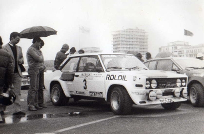 Adartico Vudafieri - Massimo De Antoni
13º Rallye dell'Isola d'Elba 1980. Fiat 131 Abarth (TO R88539). Clasificado 1º.

Del 17 al 19 de Abril, Portoferraio, Italia.
Superficie: asfalto - tierra.

Tomaron la salida 140 equipos, finalizaron 35.@
Palabras clave: ;Elba;Fiat;1980