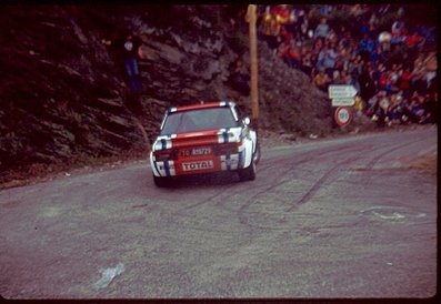 Jean-Claude Andruet - Denise Emmanuelli
23º Critérium des Cévennes 1980. Fiat 131 Abarth (TO R19729). Clasificado 1º.

Del 22 al 23 de Noviembre, Montpellier.
Superficie: asfalto.

La prueba tenía un total de 716.00 km de los que 417.00 km divididos en 15 tramos eran especiales.

Tomaron la salida 276 equipos, finalizaron 116.@
Palabras clave: Jean-Claude_Andruet;Denise_Emmanuelli;Fiat;Abarth;Criterium_Cevennes;1980