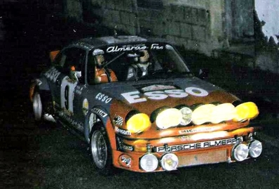 Jean-Luc Thérier - Michel Vial
24º Tour de Corse - Rallye de France 1980. Porsche 911 SC (4769 RP 34). Clasificado 1º.

Del 24 al 25 de Octubre, Ajaccio, Córcega, Francia.
Superficie: asfalto.

El Rally tenia un total de 1603 km de los que 1128 km divididos en 18 tramos eran especiales.

Kilómetros de algunos tramos:
SS2 Acqua d'Oria - Bicchisano de 69.10 km
SS5 Liamone - Suaricchio de 83.70 km
SS6 Santa Maria - Abbazia de 114.20 km
SS8 Aullene de 81.80 km
SS9 Muracciole - Pont St Laurent de 84.20 km
SS11 Barchetta - Ponte Nuovo de 80.10 km
SS12 Moltifao - Montegrosso de 78.80 km
SS13 Calvi - Marignana de 95.30 km
SS14 St Roch - Suariccio de 78.40 km
SS17 Quenza - Santa Giulia de 86.50 km
SS18 Calvese - Agosta de 58.80 km

Se inscribieron 133, tomaron la salida 122, finalizaron 16.
@
Palabras clave: ;Porsche;Corcega;1980