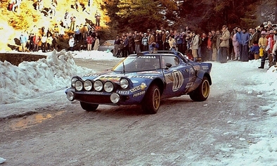 Bernard Darniche - Alain Mahé
48º Rallye Automobile de Monte-Carlo 1980. Lancia Stratos HF (TO R06880). Clasificado 2º.
Team Chardonnet

Del 19 al 25 de Enero, Monte-Carlo.
Superficie: asfalto - nieve.

El Rally tenia un total de 3063.30 km de los que 695.30 km divididos en 33 tramos eran especiales, (4 de ellas fueron canceladas SS17 Pont du Fosse - Romette de 21 Km, SS20 Col du Corobin de 15 Km, SS32 Pont des Miolans - St Auban 2 de 24 Km y SS33 Roquesteron - Boyon 3 de 18 Km).

Se inscribieron 255 equipos, tomaron la salida 237, finalizaron 88.@
Palabras clave: Lancia;Stratos;Montecarlo;1980