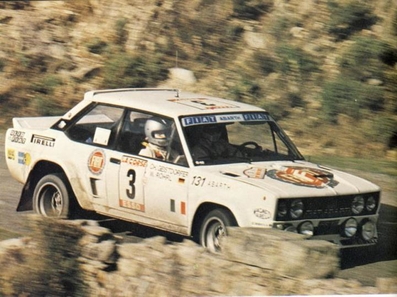 Walter Röhrl - Christian Geistdörfer
24º Tour de Corse 1980. Fiat 131 Abarth. Clasificado 2º.
El Rally tenia un total de 1603 km de los que 1128 km divididos en 18 tramos, eran especiales.
Kilòmetros de algunos tramos:
SS2 Acqua d'Oria - Bicchisano de 69.10 km
SS5 Liamone - Suaricchio de 83.70 km
SS6 Santa Maria - Abbazia de 114.20 km
SS8 Aullene de 81.80 km
SS9 Muracciole - Pont St Laurent de 84.20 km
SS11 Barchetta - Ponte Nuovo de 80.10 km
SS12 Moltifao - Montegrosso de 78.80 km
SS13 Calvi - Marignana de 95.30 km
SS14 St Roch - Suariccio de 78.40 km
SS17 Quenza - Santa Giulia de 86.50 km
SS18 Calvese - Agosta de 58.80 km
Se inscribieron 133, tomaron la salida 122, finalizaron 16.@
Palabras clave: Walter_Röhrl;Corse;Corcega;Fiat;Abarth;1980