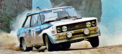 Markku Alén - Ilkka Kivimäki
27º Acropolis Rally 1980. Fiat 131 Abarth (TO R92449). Clasificado 3º.

Del 26 al 29 de Mayo, Atenas, Grecia.
Superficie: tierra.

El Rally tenia un total de 2743.86 km de los que 964 km divididos en 56 tramos eran especiales, (una de ellas fue cancelada SS55 Railway de 9,20 Km).

Se inscribieron 154 equipos, tomaron la salida 148, finalizaron 37.@
Palabras clave: Markku_Alen;Fiat;Abarth;Acropolis;1980;Meteora