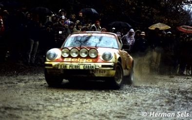 Jean-Louis Dumont - Robert Rorife
23º Boucles de Spa 1980. Porsche 911 SC (ECT-849). Clasificada 3º.

Del 1 al 3 de Febrero, Spa, Lieja, Bélgica.
Superficie: asfalto - tierra.

El Rally constaba de dos etapas y 54 tramos especiales, (8 de ellos fueron cancelados, SS20 Barisart, SS48 Clémentine, SS49 Rahier, SS50 Basse-Bodeux, SS51 Wanne, SS52 Francorchamps, SS53 Ster, SS54 Barisart).

Tomaron la salida 145 equipos, finalizaron 46.

© Herman Sels.
@
