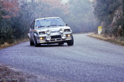 Pentti Airikkala - Risto Virtanen
28º Rally Costa Brava 1980. Vauxhall Chevette 2300 HS (AVE 345V). Clasificado 4º.

Del 8 al 10 de Febrero, Lloret de Mar, Girona, Catalunya, España.

Superficie: Asfalto - Tierra con un total de 416,90 km cronometrados.

Tomaron la salida 88 equipos, finalizaron 32.@
Palabras clave: ;Vauxhall;Chevette;Costa_Brava;1980