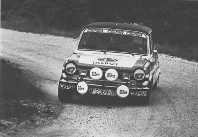 Genito Ortiz - Susi Cabal
12º 500km Nocturnos de Alicante 1980. Simca 1200 TI (M-2369-DB). Clasificado 5º.

Del 26 al 27 de Abril.
Superficie: asfalto.

Tomaron la salida 71 equipos, desconocemos cuantos finalizaron la prueba (Mínimo 10).@
Palabras clave: Genito_Ortiz;Susi_Cabal;Simca;Alicante;1980
