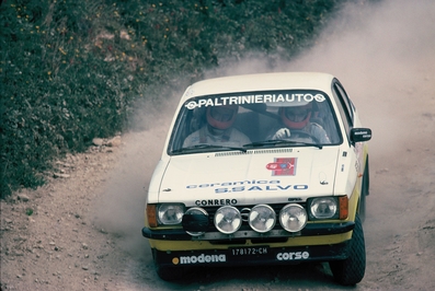 Franco Rabino - Luciano Tedeschini
13º Rallye dell'Isola d'Elba 1980. Opel Kadett GT/E (CH 178172). Clasificado 6º.

Del 17 al 19 de Abril, Portoferraio, Italia.
Superficie: asfalto - tierra.

Tomaron la salida 140 equipos, finalizaron 35.@
Palabras clave: Opel;Elba;1980
