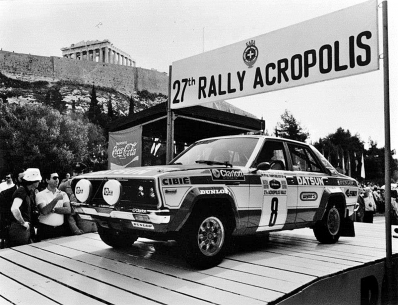 Harry Kallstrom - Bo Thorszelius
27º Acropolis Rally 1980. Toyota Celica 2000GT. Clasificado 7º.

Del 26 al 29 de Mayo, Atenas, Grecia.
Superficie: tierra.

El Rally tenia un total de 2743.86 km de los que 964 km divididos en 56 tramos eran especiales, (una de ellas fue cancelada SS55 Railway de 9,20 Km).

Se inscribieron 154 equipos, tomaron la salida 148, finalizaron 37.@
Palabras clave: Toyota;Celica;Acropolis;Grecia;1980