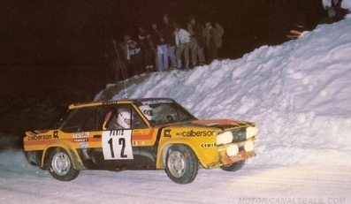 Michèle Mouton - Annie Arrii
48º Rallye Automobile de Monte-Carlo 1980. Fiat 131 Abarth (TO R92450). Clasificada 7ª y 1ª en Copa de Damas.

Del 19 al 25 de Enero, Monte-Carlo.
Superficie: asfalto - nieve.

El Rally tenia un total de 3063.30 km de los que 695.30 km divididos en 33 tramos eran especiales (4 de ellas fueron canceladas SS17 Pont du Fosse - Romette de 21 Km, SS20 Col du Corobin de 15 Km, SS32 Pont des Miolans - St Auban 2 de 24 Km y SS33 Roquesteron - Boyon 3 de 18 Km).

Se inscribieron 255 equipos, tomaron la salida 237, finalizaron 88.@
Palabras clave: Michele_Mouton;Montecarlo;Fiat;Abarth;1980;nieve;Mujeres;Womens