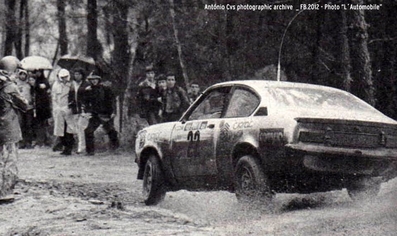 Manuel Queirós Pereira (Mêquêpê) - Miguel Vilar
14º Rally de Portugal Vinho do Porto 1980. Opel Kadett GT/E. Clasificado 11º.
El Rally tenia un total de 2641.4 km de los que 673.5 km divididos en 47 tramos, eran especiales.
Tomaron la salida 101 participantes, finalizaron 16.@
Palabras clave: Opel;Kadett;GT/E;Portugal;1980