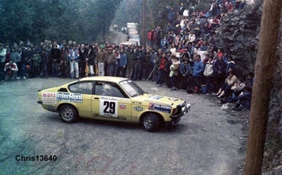 Alain Oreille
23º Critérium des Cévennes 1980. Opel Kadett GT/E. Clasificado 12º.

Del 22 al 23 de Noviembre, Montpellier.
Superficie: asfalto.

La prueba tenía un total de 716.00 km de los que 417.00 km divididos en 15 tramos eran especiales.

Tomaron la salida 276 equipos, finalizaron 116.@
Palabras clave: ;Criterium_Cevennes;Opel;Kadett;1980