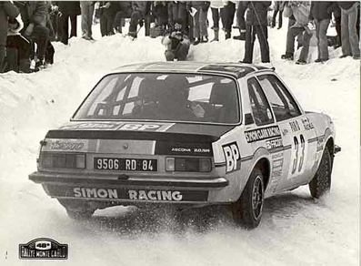 Jean-Louis Clarr - Jean-François Fauchille
48º Rallye Automobile de Monte-Carlo 1980. Opel Ascona i2000 (9506 RD 84). Clasificado 13º.

Del 19 al 25 de Enero, Monte-Carlo.
Superficie: asfalto - nieve.

El Rally tenia un total de 3063.30 km de los que 695.30 km divididos en 33 tramos eran especiales, (4 de ellas fueron canceladas SS17 Pont du Fosse - Romette de 21 Km, SS20 Col du Corobin de 15 Km, SS32 Pont des Miolans - St Auban 2 de 24 Km y SS33 Roquesteron - Boyon 3 de 18 Km).

Se inscribieron 255 equipos, tomaron la salida 237, finalizaron 88.@
Palabras clave: ;Montecarlo;Opel;Ascona;1980;nieve