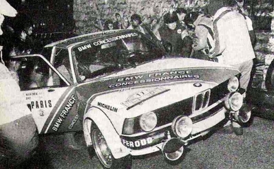 Timo Mäkinen - Atso Aho
48º Rallye Automobile de Monte-Carlo 1980. BMW 320i E21 (7272 HX 92). Clasificado 14º.

Del 19 al 25 de Enero, Monte-Carlo.
Superficie: asfalto - nieve.

El Rally tenia un total de 3063.30 km de los que 695.30 km divididos en 33 tramos eran especiales, (4 de ellas fueron canceladas SS17 Pont du Fosse - Romette de 21 Km, SS20 Col du Corobin de 15 Km, SS32 Pont des Miolans - St Auban 2 de 24 Km y SS33 Roquesteron - Boyon 3 de 18 Km).

Se inscribieron 255 equipos, tomaron la salida 237, finalizaron 88.@
Palabras clave: Timo_Makinen;BMW;Montecarlo;1980