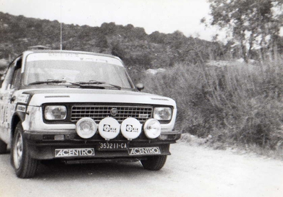 Caredda - Fanari
13º Rallye dell'Isola d'Elba 1980. Fiat 127 Sport. Clasificado 29º.

Del 17 al 19 de Abril, Portoferraio, Italia.
Superficie: asfalto - tierra.

Tomaron la salida 140 equipos, finalizaron 35.@
Palabras clave: Fiat;Elba;1980