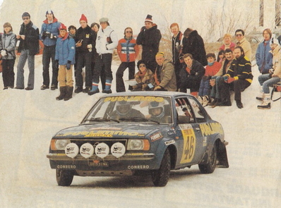 Auguste Turiani (Tchine) - Freddy Delorme
48º Rallye Automobile de Monte-Carlo 1980. Opel Ascona i2000. Clasificado 30º.

Del 19 al 25 de Enero, Monte-Carlo.
Superficie: asfalto - nieve.

El Rally tenia un total de 3063.30 km de los que 695.30 km divididos en 33 tramos eran especiales, (4 de ellas fueron canceladas SS17 Pont du Fosse - Romette de 21 Km, SS20 Col du Corobin de 15 Km, SS32 Pont des Miolans - St Auban 2 de 24 Km y SS33 Roquesteron - Boyon 3 de 18 Km).

Se inscribieron 255 equipos, tomaron la salida 237, finalizaron 88.@
Palabras clave: Opel;Ascona;Montecarlo;1980;nieve