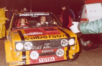 Jean-Claude Andruet - Michèle Petit (Biche)
48º Rallye Automobile de Monte-Carlo 1980. Fiat 131 Abarth. (TO R19729). Abandonó por accidente quedando clasificado 95º.

Del 19 al 25 de Enero, Monte-Carlo.
Superficie: asfalto - nieve.

El Rally tenia un total de 3063.30 km de los que 695.30 km divididos en 33 tramos eran especiales, (4 de ellas fueron canceladas SS17 Pont du Fosse - Romette de 21.00 Km, SS20 Col du Corobin de 15.00 Km, SS32 Pont des Miolans - St Auban 2 de 24.00 Km y SS33 Roquesteron - Boyon 3 de 18.00 Km).

Se inscribieron 255 equipos, tomaron la salida 237, finalizaron 126.@
Palabras clave: Jean-Claude_Andruet;Michèle_Espinosi-Petit;Montecarlo;1980;Fiat;Abarth;nieve